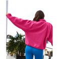 thumbnail image 4 of PUWEI Women's Sherpa Fleece Cropped Jacket Fuzzy Warm Coat Button Down Outwear with Pockets, 4 of 7