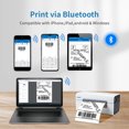 VRETTI Bluetooth Label Printer,4 x 6 Shipping Label Printer for Small