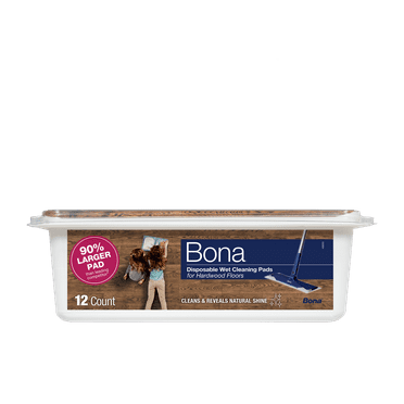Bona Disposable Wet Cleaning Pads for Hardwood Floors