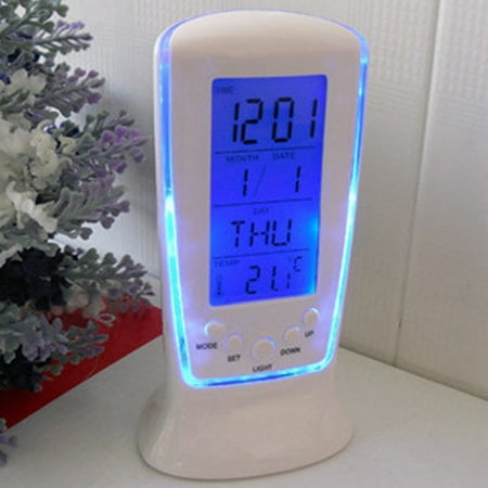 Calendar Clocks Digital Led Clock Desk Clock Bedside Temperature