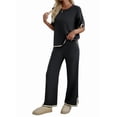 thumbnail image 2 of Pantalón de Punto de Corta, Traje Negro XL, 2 of 7