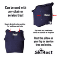 thumbnail image 6 of SkyRest® Inflatable Head Neck Rest Travel Pillow- Portable Made of PVC Material, 6 of 11