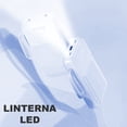 thumbnail image 3 of Mini Power Bank Genérico PB10000 Portátil Azul 10000mAh con Cables y Linterna, 3 of 3