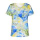 thumbnail image 4 of Blusa estampada de verano para mujer, camisetas casuales de manga corta con cuello en V, camisetas Pompotops  hkajfhjk472438, 4 of 5