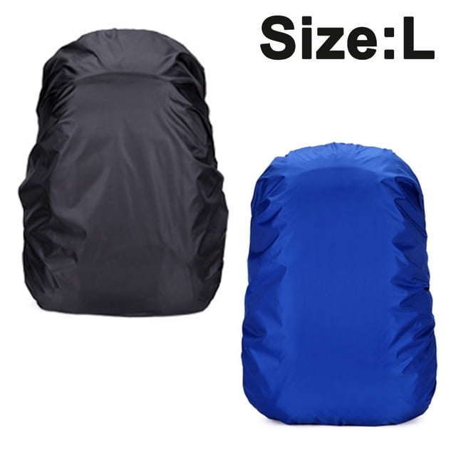 Waterproof Backpack Rain Cover, Triple Waterproofing, Anti Slip Cross Buckle Strap, Ultralight Compact Portable, for Hiking, Camp