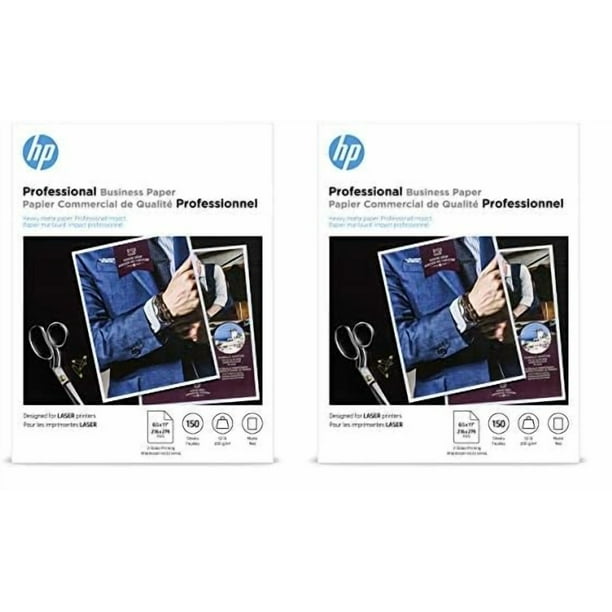Papel HP Professional Business Matte, 8.5 x 11 pulgadas, 150 hojas
