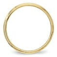 thumbnail image 2 of 10KY 3mm LTW Milgrain Half Round Band Size 6.5 in 10k Yellow Gold, 2 of 3