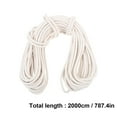thumbnail image 3 of Flagpole Lifting Rope Flag Halyard Cotton Rope Replacement Rope Clothes Drying Rope, 3 of 8