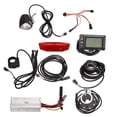 thumbnail image 4 of Kit de conversión de controlador bicicleta eléctrica, controlador 25A GD01, Panel LCD, Kit de luz trasera para Motor de 750W, 4 of 12