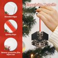 thumbnail image 4 of Rocae Cyber Skeleton With Tattoos for Acrylic Christmas Pendant Ornament for Festive Decor Hanging Pendant,Perfect for Home and Office-Hexagon, 4 of 7