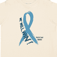 thumbnail image 4 of Inktastic We Will Win Against Prostate Cancer Ribbon Boys or Girls Toddler T-Shirt, 4 of 5