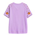 thumbnail image 3 of Jamsmile Women T-Shirts Halloween Pumpkin Football Print Round Neck T Shirts Comfort Pullovers Trendy Basic Loose Tees Shirts, 3 of 3