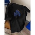 thumbnail image 1 of Camiseta de manga corta para hombre con un diseño de estampado de letras versátil., 1 of 6