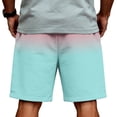 thumbnail image 6 of BRANROY Mens Athletic Shorts for Summer - Solid Color Drawstring Elastic Waist Loose Fit Gym Shorts, Running Shorts for Men and Mens Gym Shorts for Workout,White,M, 6 of 6