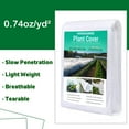 thumbnail image 2 of Plant Covers Freeze Protection, Non-Woven Fabric Plant Cover for Winter Frost Protection, 8Ft x 24Ft Reusable Row Covers (Frame not Include), 2 of 8