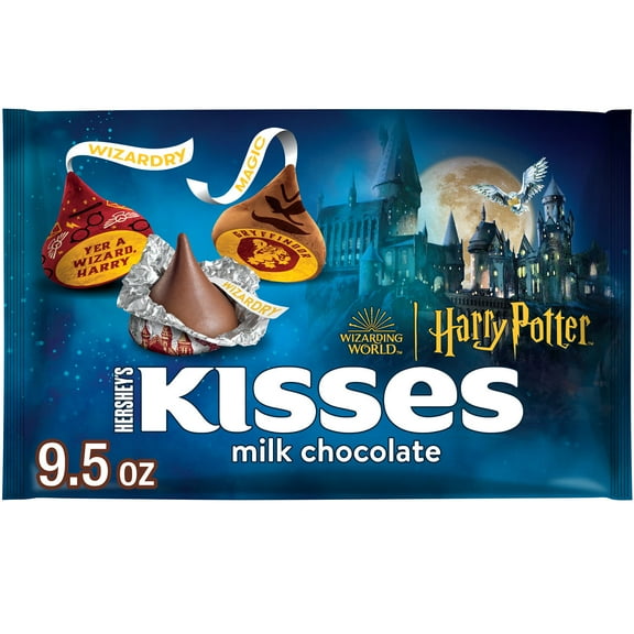 Hershey's Kisses Milk Chocolate Harry Potterâ„¢ Halloween Candy, Bag 9.5 oz