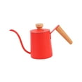 thumbnail image 4 of GUOOL Bouilloire à Café, Théière Col de Cygne, Acier Inoxydable Longue Étroite, Rouge, 4 of 9