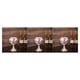 thumbnail image 1 of Matsuzay Copa de vino refinado Copa de vidrio en relieve para devotos del vino Vasos de lujo Calabaza rosa plateada Type1 NO1, 1 of 1