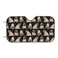 thumbnail image 7 of Balery French Bulldog Print Car Windshield Sun Shade,Windshield Sunshade for Car Pickup Truck SUV Accessories-, 7 of 7