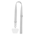 thumbnail image 2 of Ph Lanyard Key Chain Holder Adjustable Lost Wrist Retractable Tether Ph Patches Lanyard most s Grey, 2 of 4