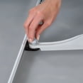 thumbnail image 6 of M&T Displays Adjustable Quick Banner Stand with Carrying Bag Aluminum Floor Standing Silver 35.4x74.81 Inch Display for Convention Conference Trade Show Office, 6 of 14
