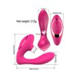 thumbnail image 4 of OMG Masseur à Succion Clitoridienne avec Vibromasseur pour Point G, Rose, 4 of 5