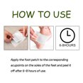 thumbnail image 5 of 2pcs Foot Pad For Deep Body Cleansing, Dispelling Cold And Dampness, Relieving Stress And Helping Sleep Bamboo Vinegar Foot Pad, 5 of 5