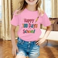thumbnail image 2 of Celebrate 100 Days Of School with This Toddler T Shirt for Kids Educational Tee Top for Girls, 2 of 4