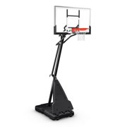 Spalding 54 In. Performance Acrylic Screw Jack Portable Basketball Hoop