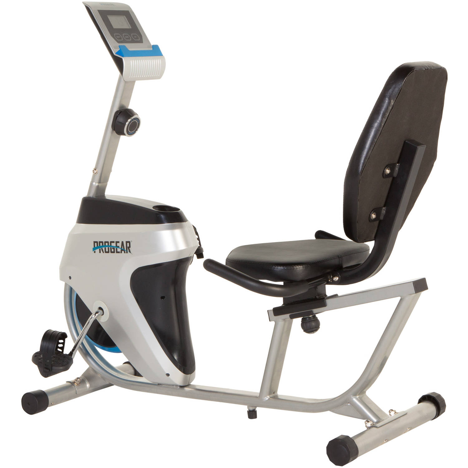 ProGear 555LXT Magnetic Tension Recumbent Exercise Bike with Workout Goal Setting Computer - image 3 of 17