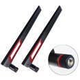 thumbnail image 2 of 2 Pieces 12Dbi 2.4Ghz 5Ghz Dual Network Wifi Router Antenna Rp Sma Male, 2 of 4