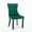 Green, variant on DONICK Velvet Upholstered Dining Chairs , Kitchen & Dining Room Chairs, Nailheads Tufted, Soft, Solid Wood Frame (Khaki, Set of 2)