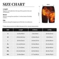 thumbnail image 3 of Sikiie Fiery Orange Flames Energy Mens Pajama Shorts, Lounge Pant, Men's shorts，Sleep Pj Shorts for Men-XX-Large, 3 of 6