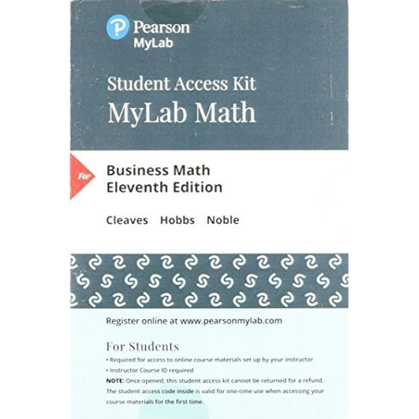 Mylab Math with Pearson Etext 24 Month Standalone Access Card For