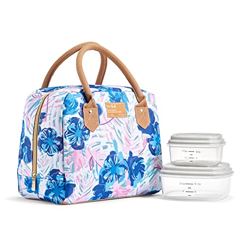 Fit+Fresh Bloomington Adult Insulated Lunch Bag women love, Lunchbox, Lunch Tote Cute Small