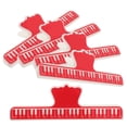 thumbnail image 1 of HONITANO 5 Pcs Clip de Partition Rouge pour Trompette Pince à Partition Pratique avec Excellente Dureté, 1 of 6