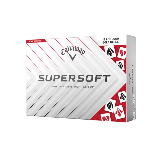 Pelotas de golf Callaway Supersoft 2025 Aces