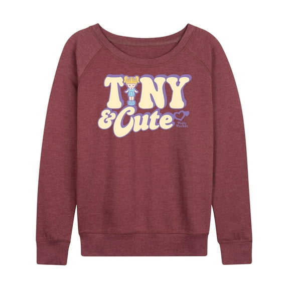 Polly Pocket - Tiny And Cute - Women's Lightweight French Terry Long Sleeve Shirt