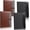 Black, Brown, variant on 2 Pcs Padfolio 3 Ring Leather Binder Business Portfolio Folder A4/ Letter Size for Organizer Documents Business Cards Conference Office Gifts Back to School for Men or Women (Black,Brown)