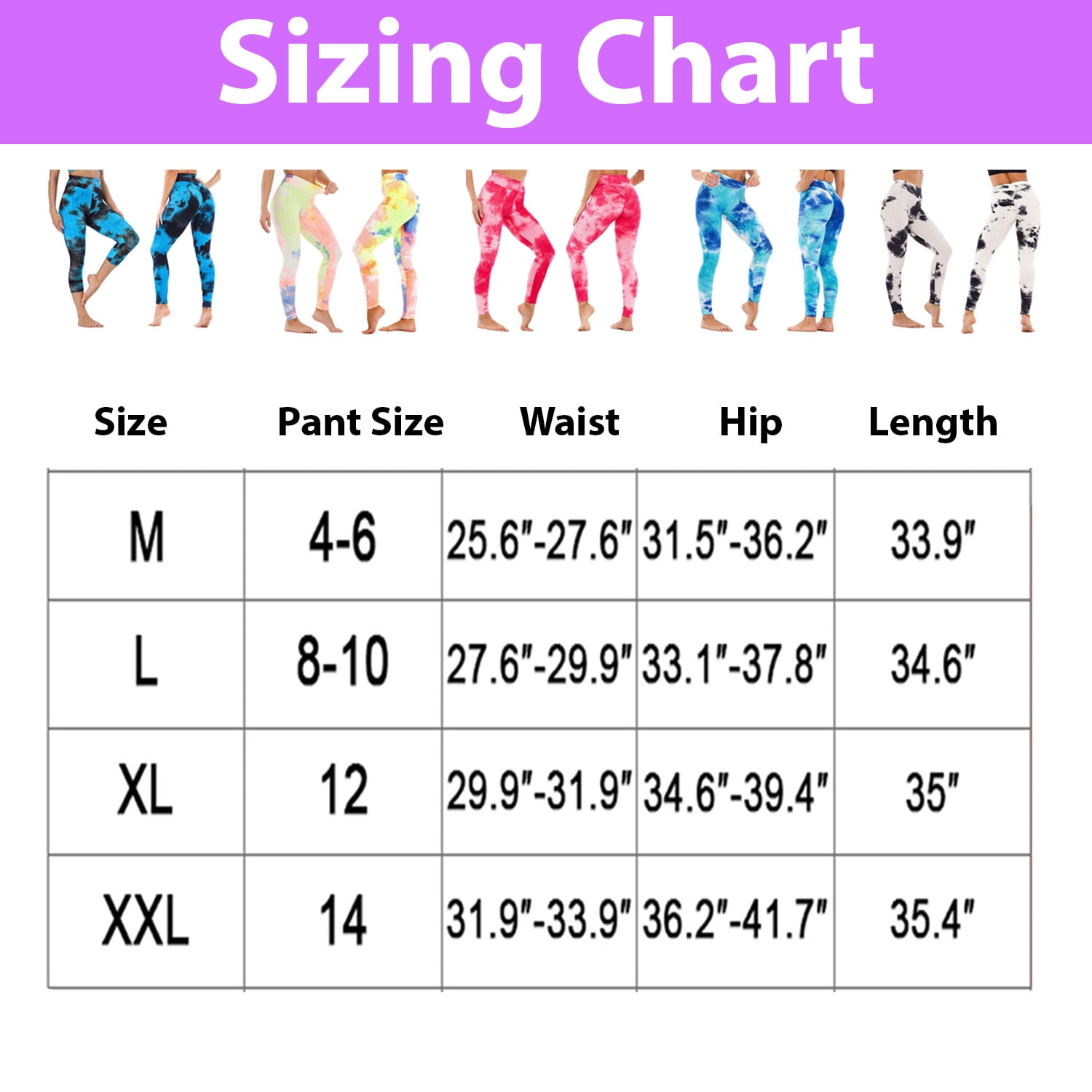 Womens Tie Dye Butt Lift Tik Tok Yoga Pants