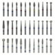 thumbnail image 2 of Brocas de diamante para uñas, broca para cutículas de 3/32 pulgadas para taladro de uñas, herramientas para quitar manicura y pedicura para uñas de gel acrílico, 2 of 4