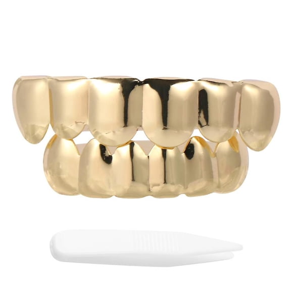 1 soporte bucal dorado.