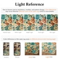thumbnail image 3 of BERTHMEER 3'x5' Area Rugs for Living Room Bedroom Playroom Rugs Non Slip Washable Floral Green Vintage Carpets Oriental Flower Office Dorm Dining Room Traditional Throw Rugs, Multicolor, 3 of 5