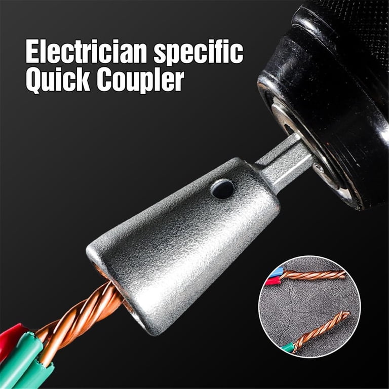 Wire Twisting & Stripping Tool For Power Drills – Zinc Alloy, Electrician Favorite