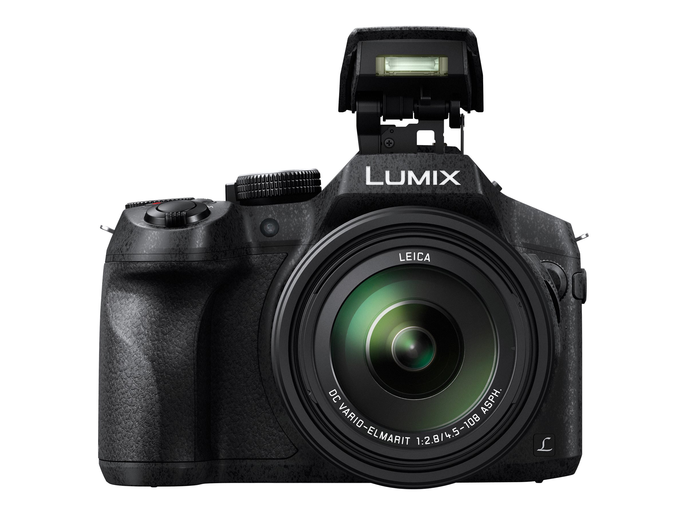 Panasonic Lumix DMC-FZ300 - Digital camera - compact - 12.1 MP - 4K / 25 fps - 24x optical zoom - Leica - Wi-Fi - black - image 3 of 16