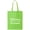 Lime, variant on Warrior Not Worrier Cotton Canvas Tote Bag