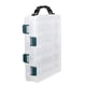 thumbnail image 5 of Caja de plástico de doble cara para cebos de pesca, estuche para señuelos, gran capacidad, accesorio (10 ranuras), 5 of 12