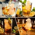 thumbnail image 5 of Dog Ice Cube Mold Silicone with Lid, 2.8” Slow-Melting Ice Trays for Whiskey & Cocktails - Dog Lover Gifts (Green), 5 of 7