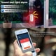 thumbnail image 3 of Alarma WiFi para puertas y ventanas, sirena 100B, control remoto con aplicación Tuya, activación/desactivación temporizada, volumen ajustable, compatible con Google Home, 3 of 5
