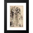 thumbnail image 2 of Akseli Gallen-Kallela 13x18 Black Modern Framed Museum Art Print Titled - The Boot-Leather Tower, 2 of 5